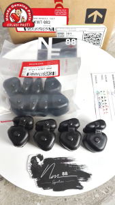 Karet Tromol Cakram Damper Set Supra X 125 Lama Batman Helm-In Karbu FI Blade 110 Karbu Blade 125 FI CS1 Sonic Original AHM 41241-KW7-882