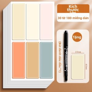 Nhãn Dán Tự Dính Chống Nước Đa Màu