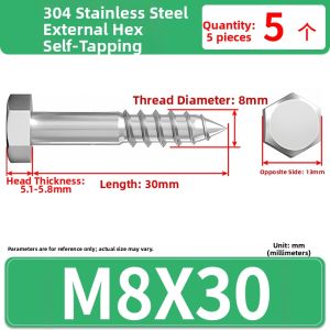 JINJUNTAI | Stainless Steel & Galvanized Self-Tapping Screws