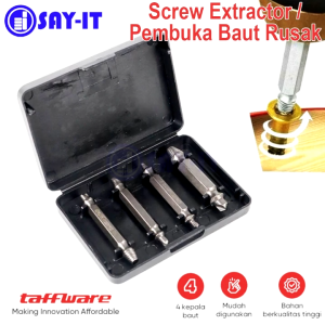 Mata Bor Screw Extractor Pembuka baut rusak