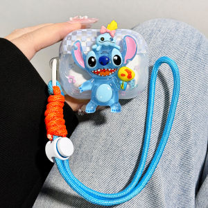 Transparent Protective Case for AirPods pro 3 2 4 Cute Cartoon Apple Earphone Silicone Shell Soft Cover AirPods Protective Box