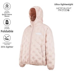 FPA | Lightweight 90% White Duck Down Hooded Down Jacket