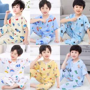 ชุดนอนเด็ก ชุดเด็กโต ชุดนอนเด็กผ้าสปัน พร้อมส่ง จากไทย