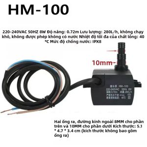 Quạt Điều Hòa Không Khí Đa Năng Máy Bơm Chìm Làm Mát Hút 8W 220-240VAC 50HZ Cho Phụ Kiện Máy Điều Nhiệt Gia Đình