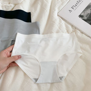 Pure Desire Ice ผ้าไหม ไร้รอยต่อ ผู้หญิง ชุดชั้นใน 2023 ใหม่ ฤดูร้อน ชิ้นเดียวแบบบางต่ํา เอว Modal Triangle กางเกงชั้นในหญิง