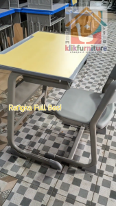 Set Meja Sekolah + Kursi Sekolah / School Set / Meja Kursi Kursus / Kuliah / Kampus MBC1