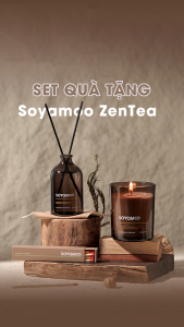 Hộp Quà Citta Soyamoo - Nến Thơm và Tinh Dầu Thơm Phòng quà tặng Sinh Nhật Tốt Nghiệp Khai Trương phong cách Retro