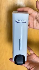 เครื่องกดสบู่ ที่กดสบู่เหลวติดผนัง 1 ช่อง ขนาด 350ML