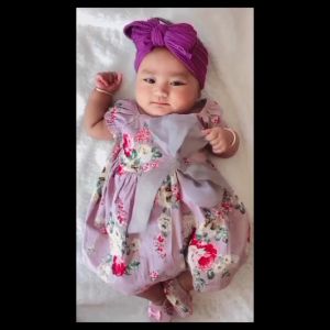 Jelova Tasya Ribbon Set Dress 0-6 Bulan