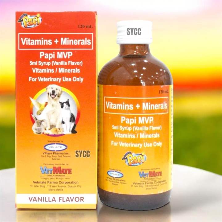 Papi Sb Papi MVP Multivitamins for Dog & Cats 120ml | Lazada Philippines