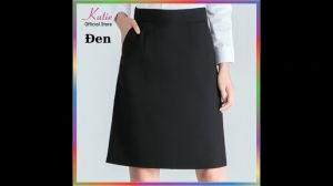 Chân Váy Chữ A Dài 55cm Dáng Chân Váy A Chân Váy Công Sở Có Lót Quần Chất Tuyết Mưa Cao Cấp Không Nhăn CvA55