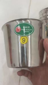 Combo Set 5 Ly Làm Đá Inox 304 Đủ Size 7-8-9-10cm