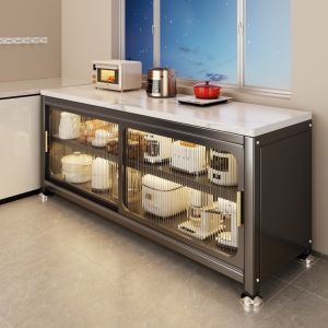 DIBIOU | Multipurpose Kitchen Shelf with Oven and Microwave Storage