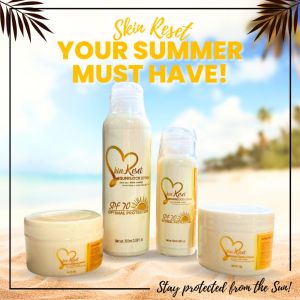 Skin Reset Summer Must Have (Sunblock Lotion/Sunscreen Cream SPF70)
