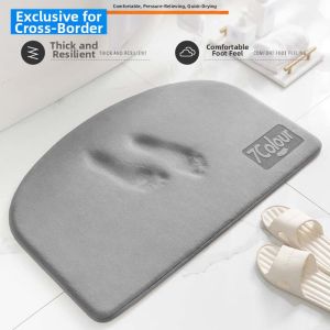 Water Absorbent Anti-slip Bathroom Mat