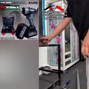 APR Impact Wrench AP127+ 650NM Pembuka Baut Roda ban Motor Mobil CVT Brushless