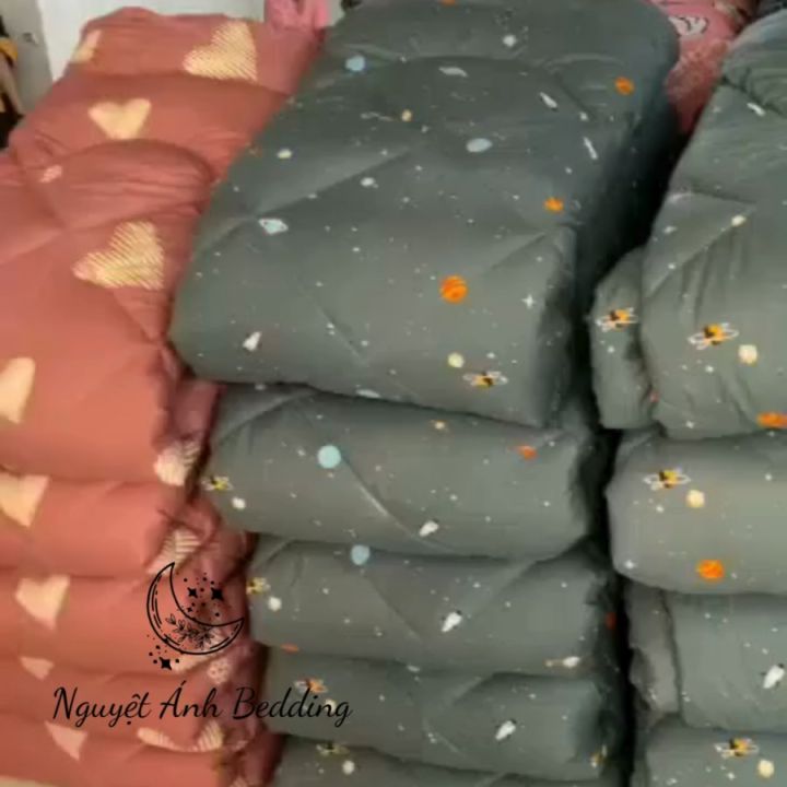 🔥CHĂN Phao mùa đông cotton poly - có ruột bông dày dặn - chăn đông có ...