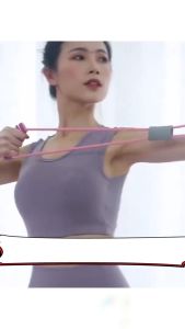 Tali Stretching Fitness Gym Yoga Cocok untuk Yoga Anti selip Kualitas Terbaik