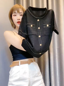 Silk Imitation Short Sleeve Summer Autumn Shirt