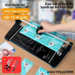 KW-TRIO | Máy Cắt Giấy Ảnh Thủ Công Di Động A4 A3