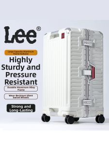 Lee | Spacious Durable Lockable Luggage 20 Inch