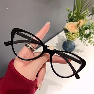 Hàn Quốc chống bức xạ mắt mèo kính mắt cho phụ nữ người đàn ông máy tính kính quang học