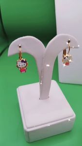 Set Perhiasan Anak Perempuan Hello Kitty 07 KalungGelangAntingCincinTitanium Anti Karat dan Tahan Lama Premium Quality AA021