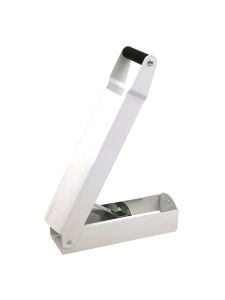 1pc Wall Mounted Smasher Can Crusher White Metal Can Compactor Heavy Duty for Aluminum Seltzer Soda Beer Cans and Bottles for
