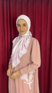 Zoya VALE Scarf - Hijab Segiempat Motif With Pouch Ziplock - Bahan Poly Fine - Ukuran 110x110