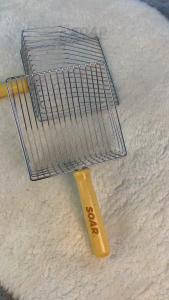 SOAR Metal Cat Litter Scoop Large Size Cat Poop Scooper Cat Toilet Shovel Tofu Cat Litter Scoop Cat Supplies for Cats