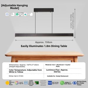 OPPLE | Eye-Protecting Smart Reading Dining Pendant Light Full Spectrum