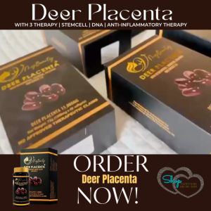 VMB Deer Placenta with Evening Primrose Oil Chia Seed Oil Marine Collagen Salmon Fish Oil Squalene 30000MG