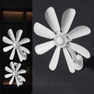 GUOQI | Mini Quiet Wall-Mounted Fan