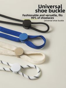 FENKAN | Shoe Laces Free Tying Universal Clip Elastic Fastener for Childrens Sports Shoes
