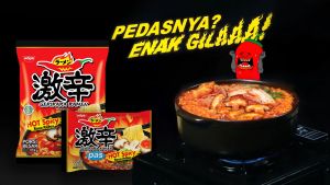 Gekikara Ramen Pas Hot Chicken - Mie Instan Rasa Jamur Pedas