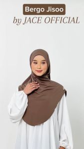 Mengenal 𝐉𝐀𝐂𝐄 BERGO JISOO Non Pet Pad Putar Oval Hijab Instant Daily Hamidah Jersey Premium Polos Size L