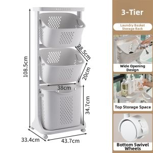 Jeko&Jeko | Dirty Laundry Basket Organizer