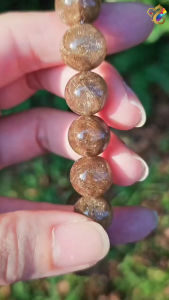 Collection Ceiling Grade Rare Silver Rutilated Quartz Bracelet