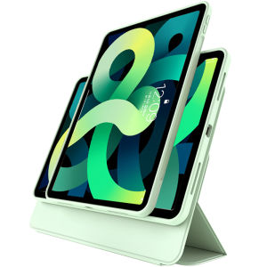 Zoyu | Rotatable Magnetic Anti-bend Full-wrap Transparent Split Case for 11-inch iPad Pro