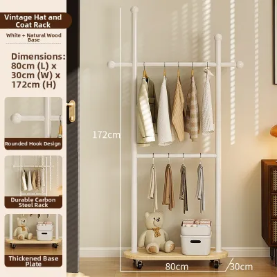 maitian | Movable Rolling Clothes Rack