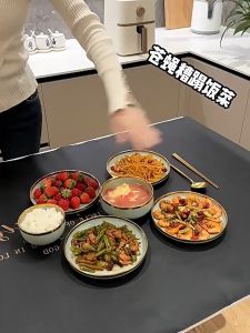 Tudung Saji Mesh Food Cover Collapsible Pop Up Dish Cover Anti-Mosquito Kitchen Dining Table Leftover Cover 菜罩