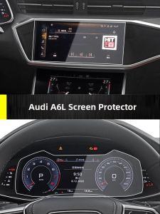 Navigation Screen Protection Tempered Film for Audi A6L