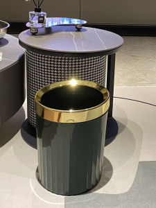 Thùng Rác Nhà Bếp Phong Cách INS Sang Trọng Cỡ Lớn Nhỏ Dùng Trong Nhà Bếp Phòng Khách Nhà Vệ Sinh Ký Túc Xá Phòng Ngủ Thùng Rác Giấy