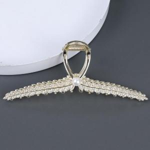 Extra Large Wheat Spike Hair Clip Womens Stylish Hair Accessories Bun Maker Shark Clamp Hair Quantity behind the Head Grab Clip