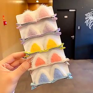 Jepit Rambut Anak Lucu Bentuk Telinga Kucing Isi 2 Jepitan Anak Model Korea Import