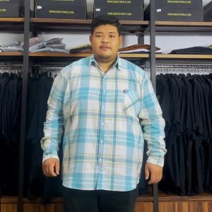 KEMEJA FLANEL BIGSIZE HIGHEST HF35
