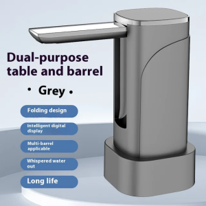 Foldable Water Pump Bottled Water Automatic Rechargeable Water Dispenser Portable Water Pump Folding Intelligent Dosing Pump