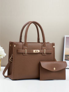 Stylish Commuter Womens Tote Bag Large Capacity Crossbody Handbag Fashion Trendy PU Leather Mat Finish Daily Match