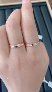 Cincin Wanita Emas Kadar 6K & 8K: Model Simpel Mewah