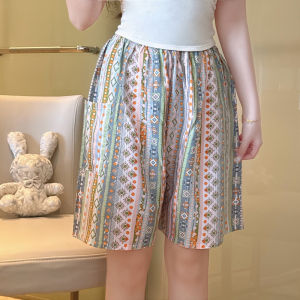 KASIHAN | Breathable Cotton Blend Loose Shorts 5 inch